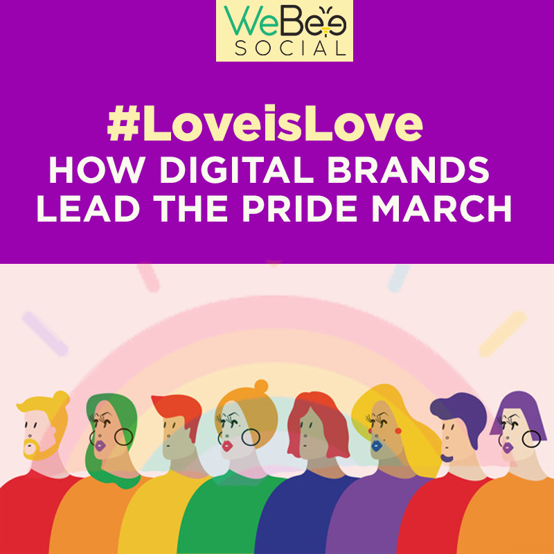 webeesocial love is love pride lgbtq