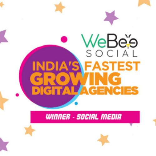 an advertisement for the india's fastest growing digital agencies